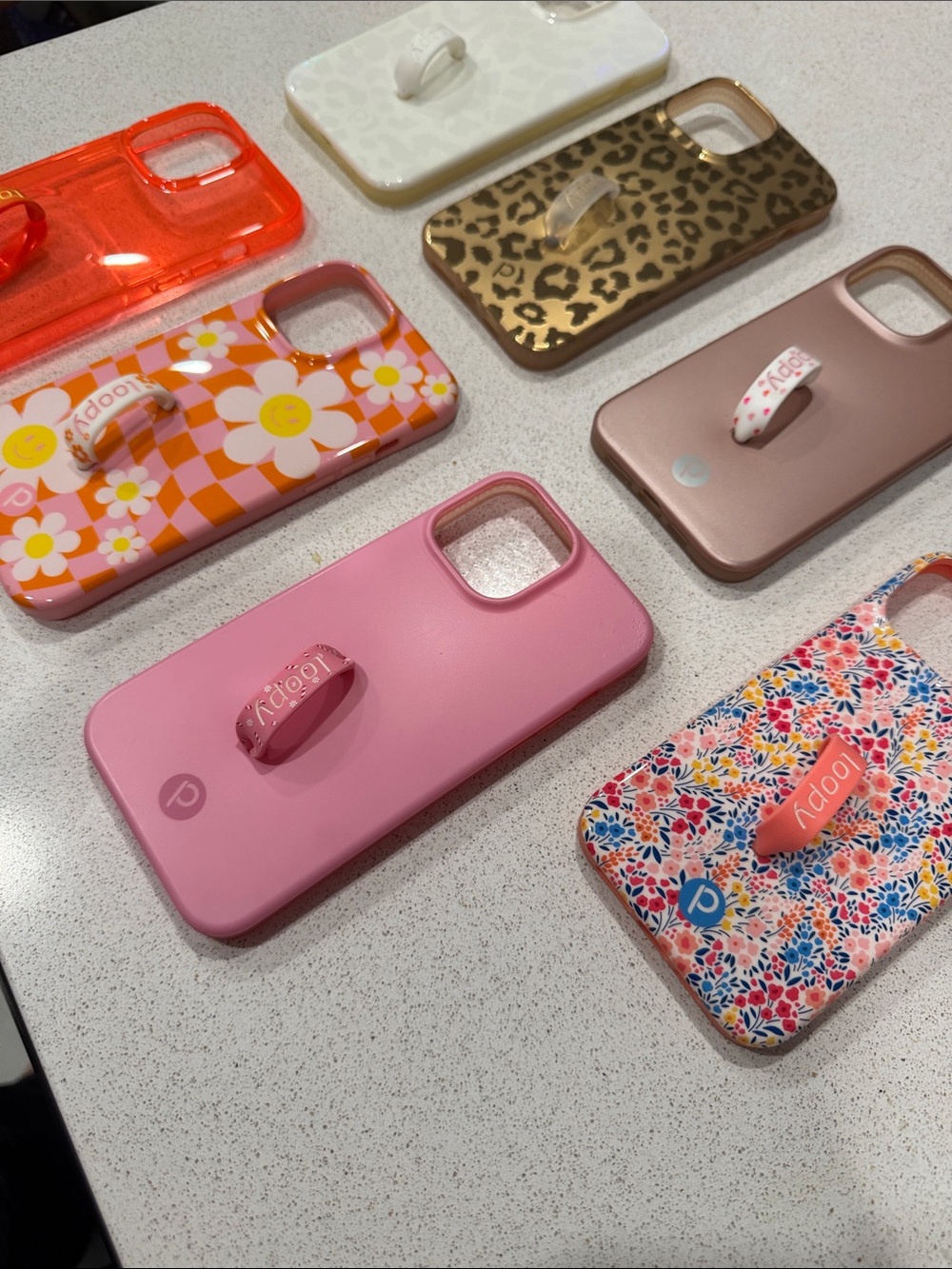 Lot of 7 Loopy Case Phone Case with Pop Strap -  13 Pro Max - Picture 2 of 3